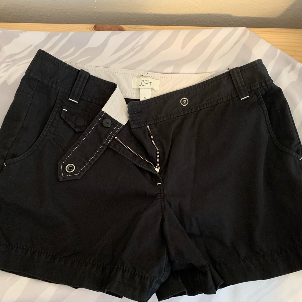 LOFT Black Shorts